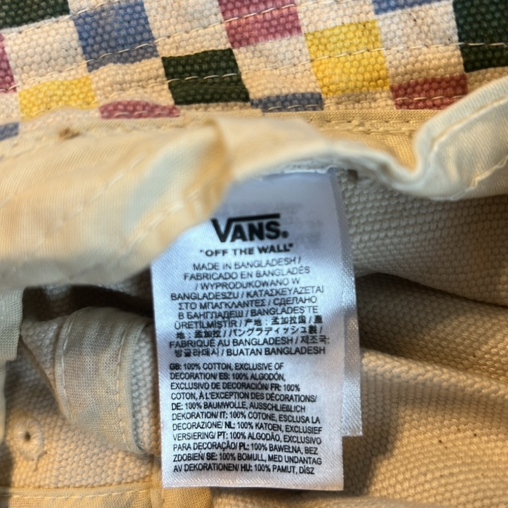 Vans Checkered Canvas Hat - Picture 3 of 4